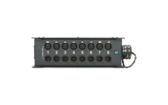 Stagebox audio profesional Klotz TrussLink 8x XLR 3p F||M - RMP 25p M8-channel - single ground